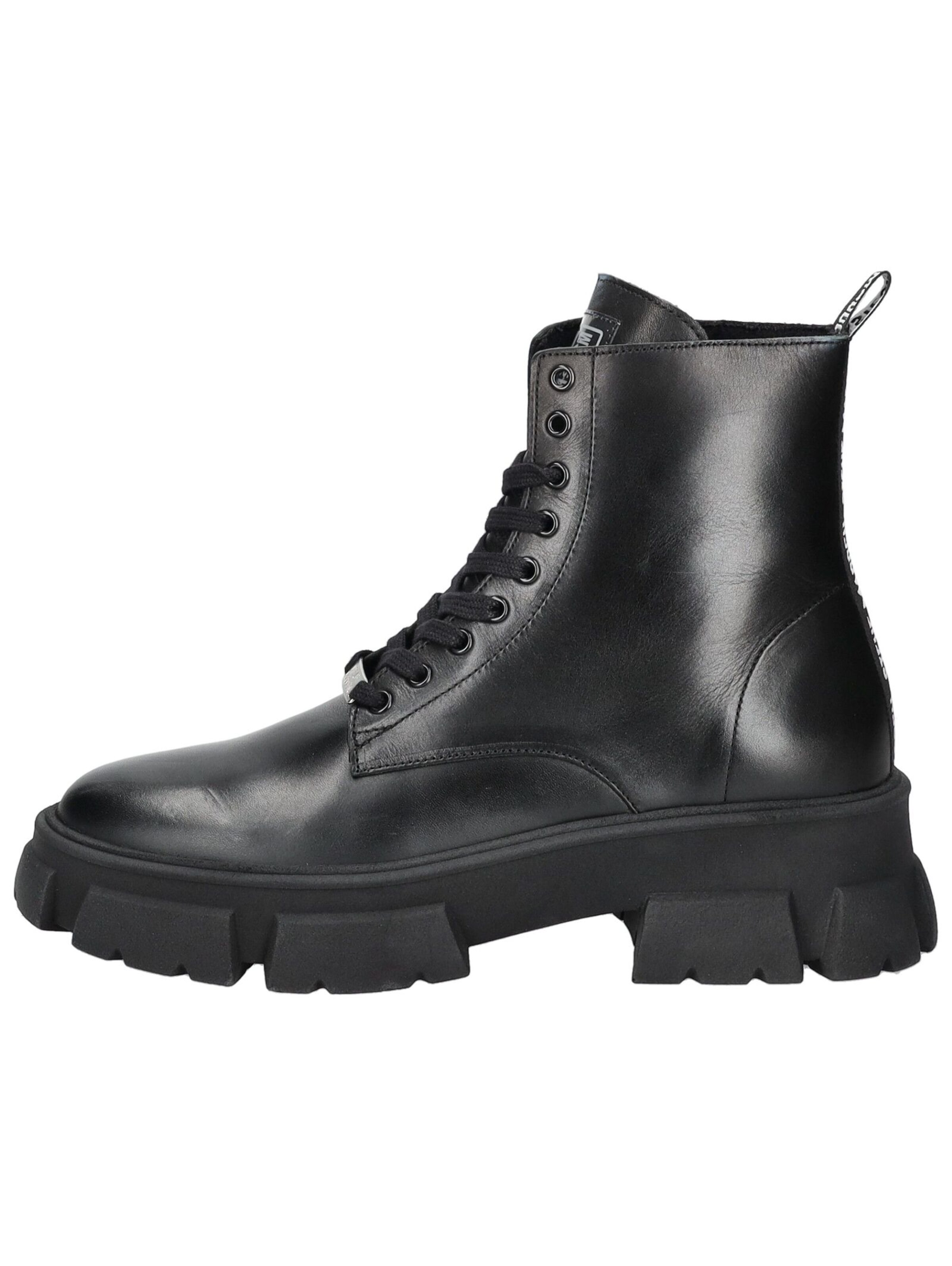 STEVE MADDEN Schnürboots in Schwarz