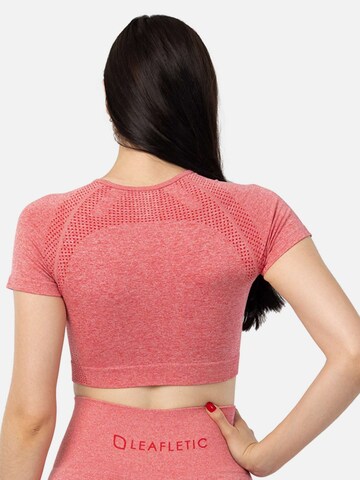 LEAFLETIC Bodywarmer 'Leafletic Women’s Short Sleeve Sports Tops' in Oranje