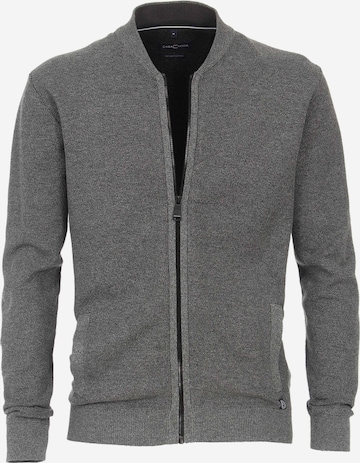 CASAMODA Knit Cardigan in Grey: front