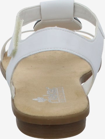 Rieker Strap Sandals in White