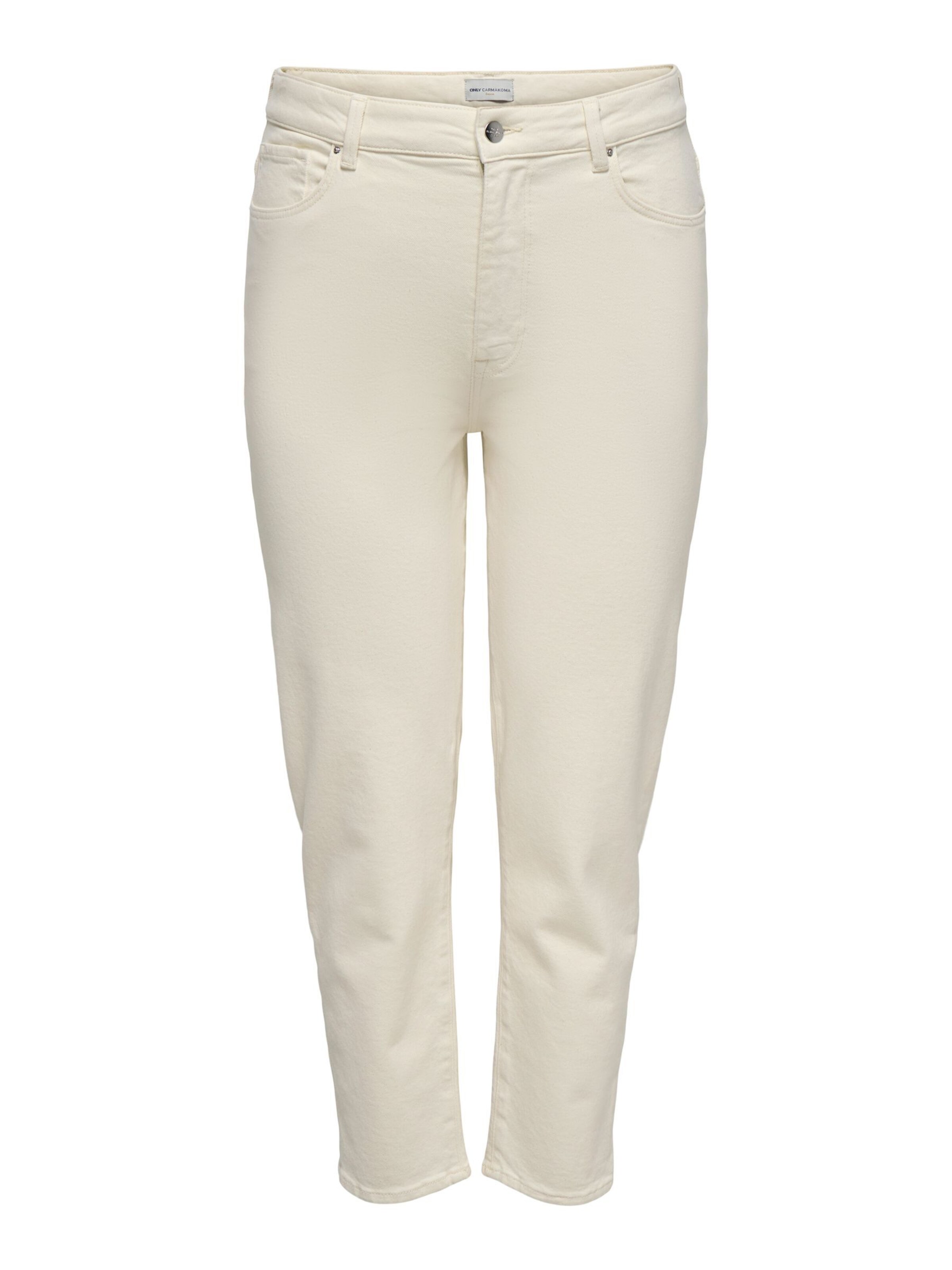 ONLY Carmakoma Regular Jeans in Beige: Vorderseite