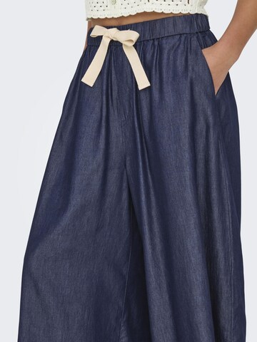 ONLY Wide leg Jeans 'ONLBea' in Blauw