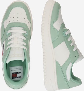 Tommy Jeans Platform trainers ''Retro Basket Ess Meg 3A3' in Green