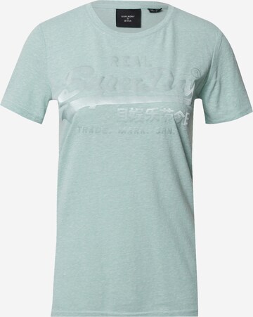 Superdry Shirt in Groen: voorkant