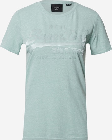 Superdry T-Shirt in Grün: predná strana