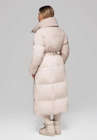 Ombre Winterjas 'JALJ-0104' in Beige