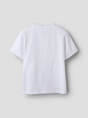 NAME IT Shirts 'Minecraft' i hvid