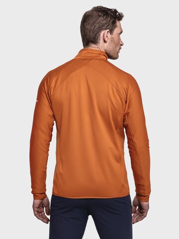 Schöffel Funktionele fleece-jas in Geel