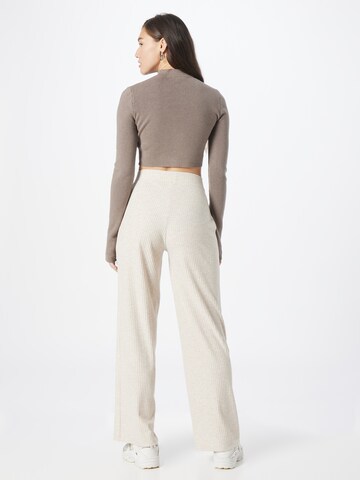 ONLY Wide leg Trousers 'Nella' in Grey