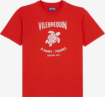 Vilebrequin - Camiseta en rojo: frente