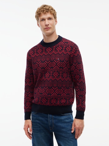 TOMMY HILFIGER Pullover in Rot: Vorderseite