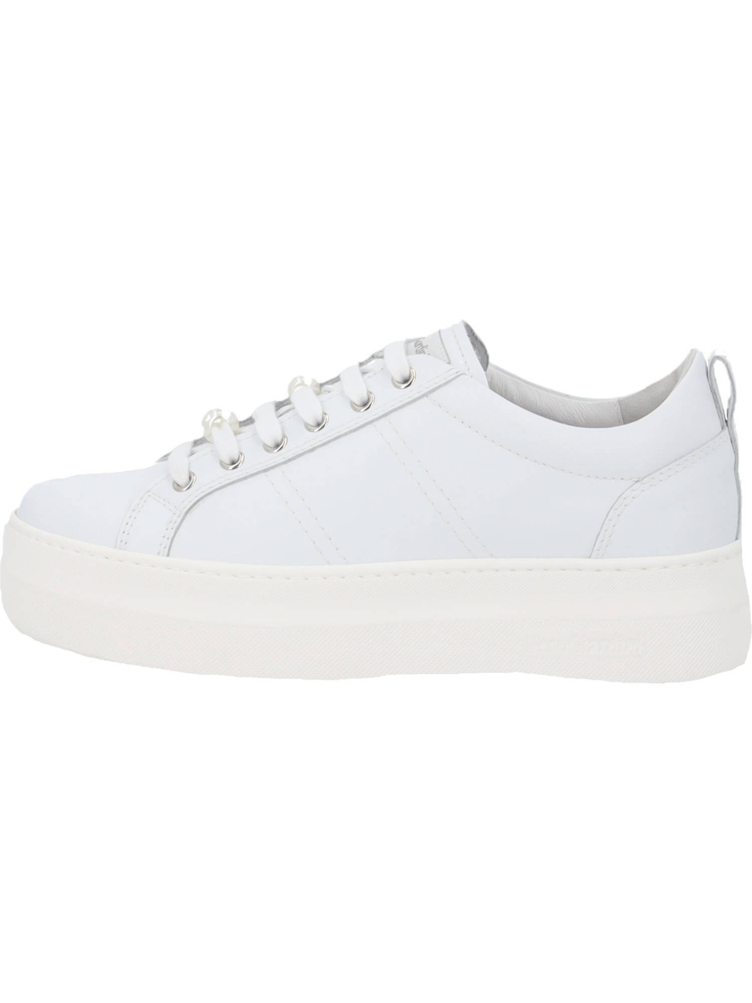 Baskets basses Nero Giardini en blanc