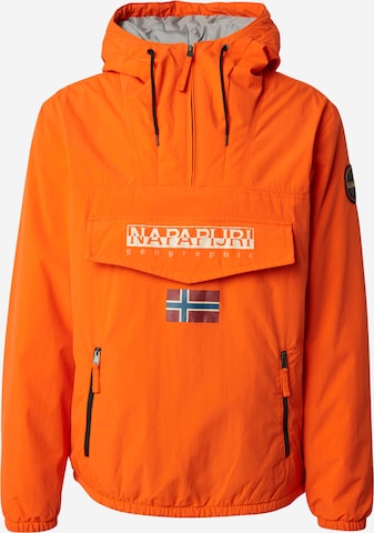 NAPAPIJRIPrijelazna jakna 'SHADE' - crvena boja: prednji dio