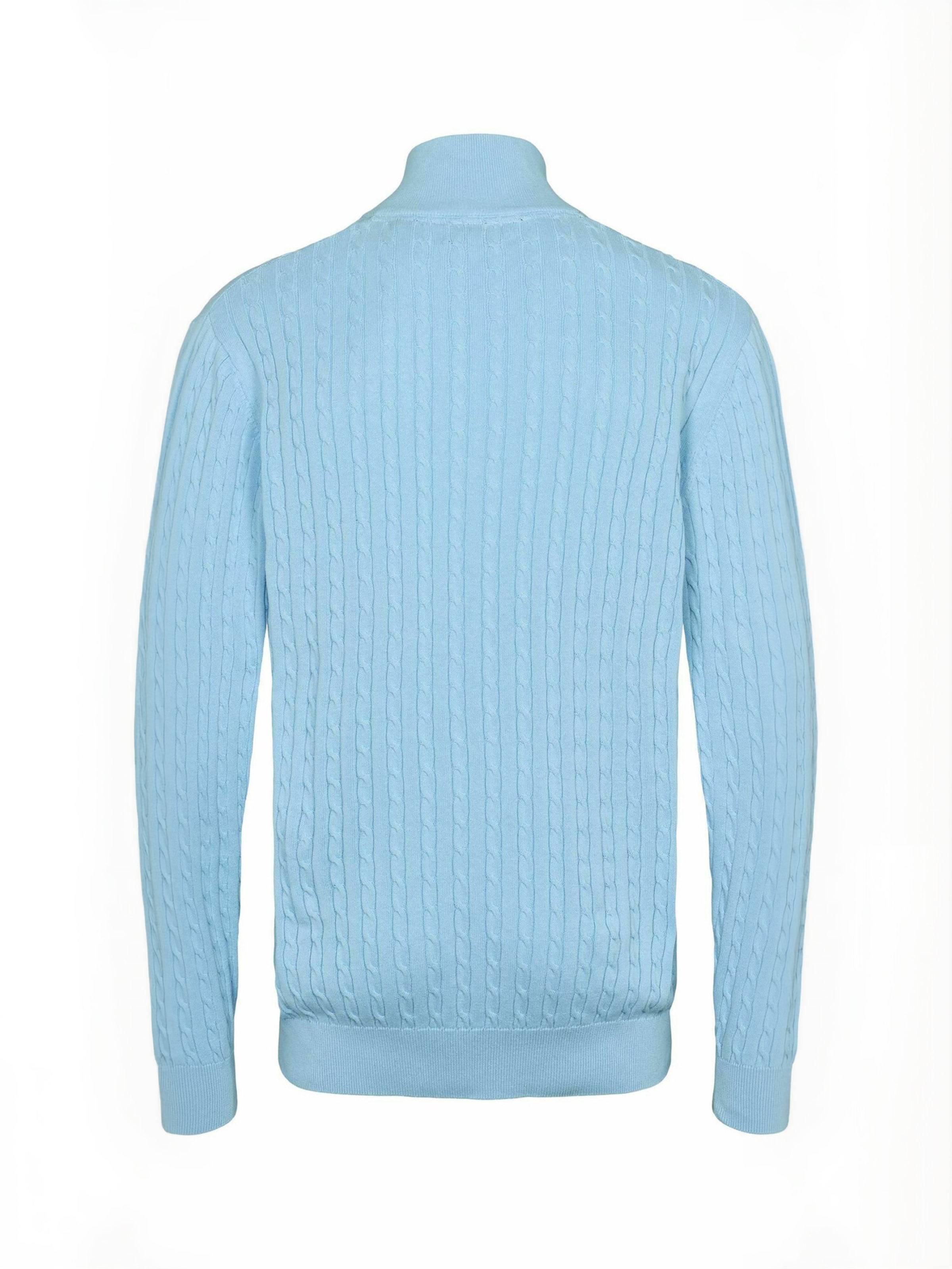 U.S. POLO ASSN. Neulepaita ' UMRomeo Half-zip ' värissä sininen