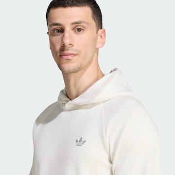 Sweat-shirt 'Trefoil Essentials' ADIDAS ORIGINALS en blanc