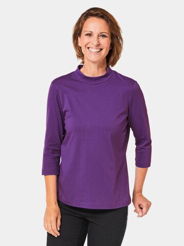 Goldner Shirt in Purple: front