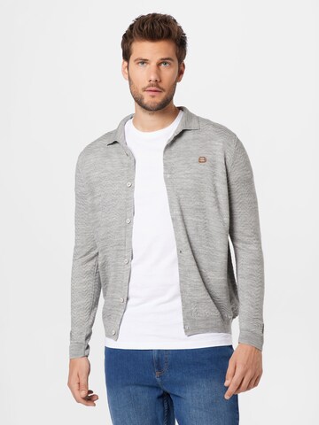 Vestes en maille BURTON MENSWEAR LONDON en gris : devant