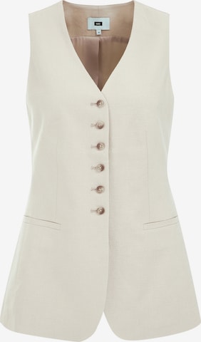 smėlio WE Fashion Kostiuminė liemenė: priekis