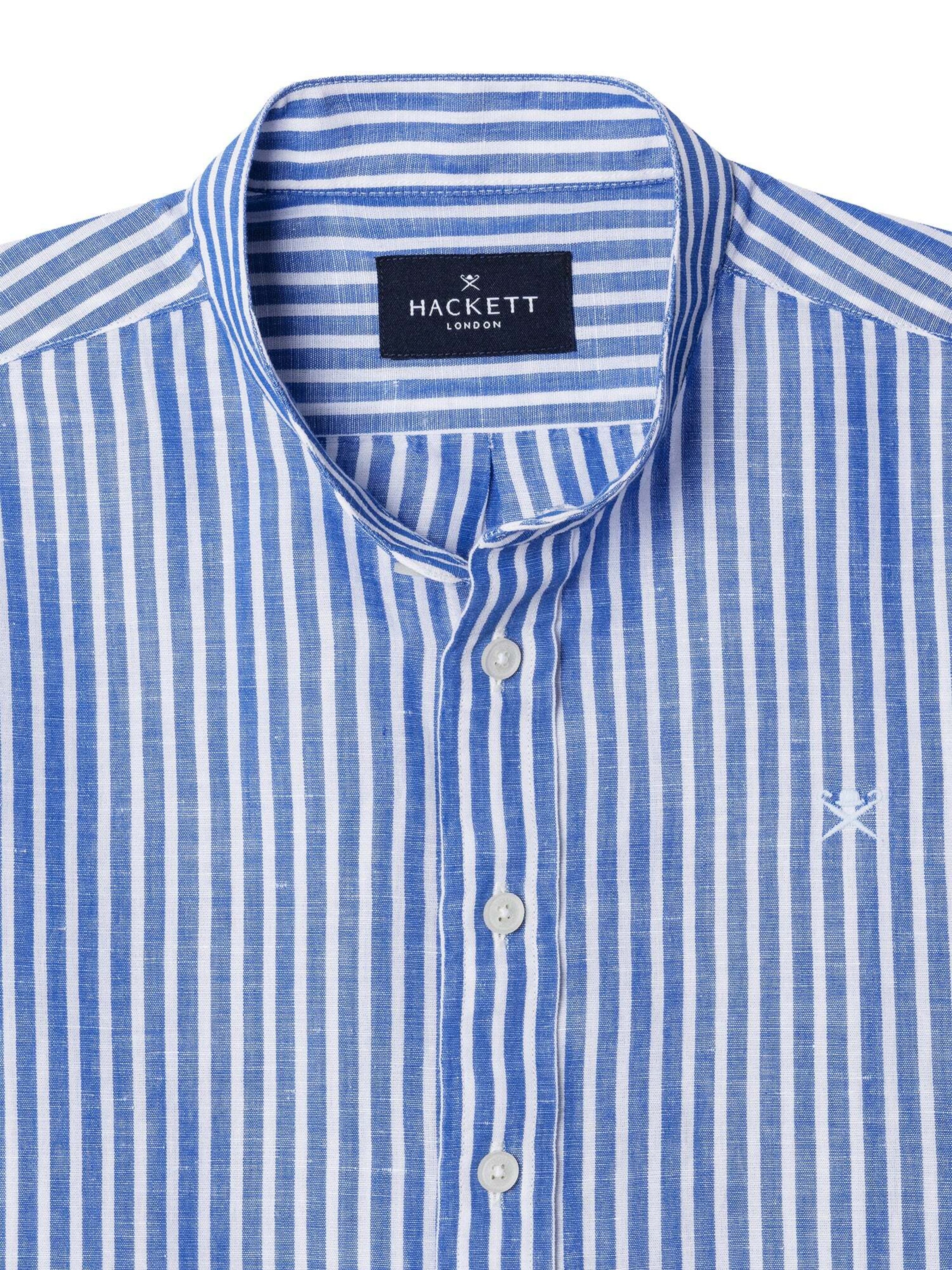 Hackett London Regular Fit Hemd 'Ess' in Blau