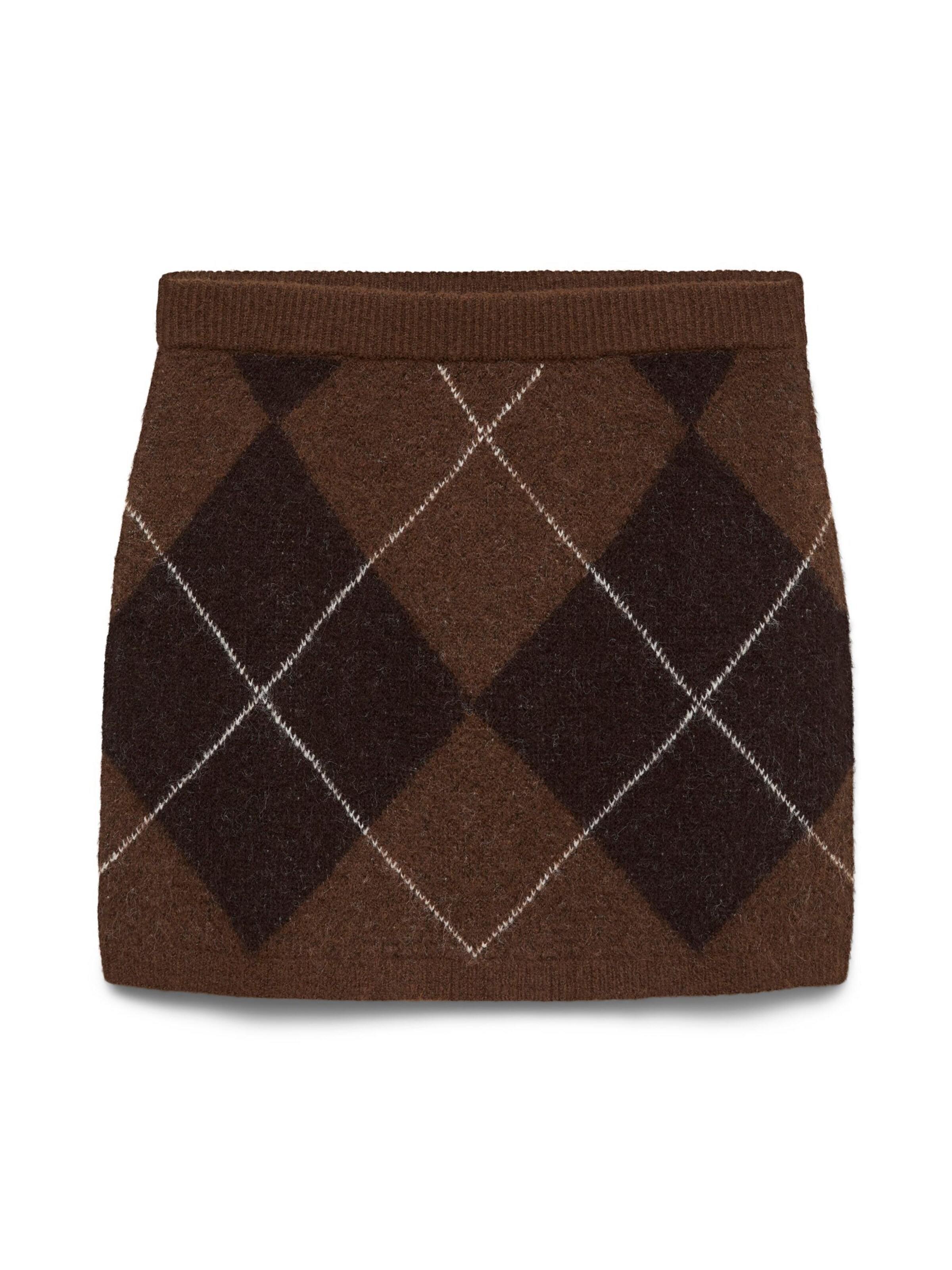 VERO MODA Nederdel 'DARLA ' i brun: forside