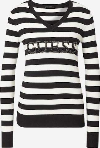 GUESS Sweater 'ANNE' in Black: front