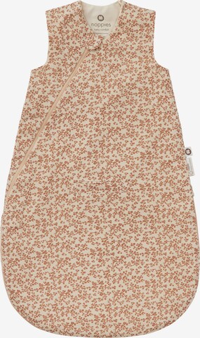 Noppies Sleeping Bag 'Botanical' in Brown: front