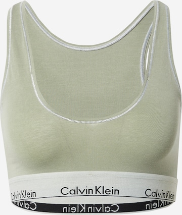 Bustier Soutien-gorge Calvin Klein Underwear en gris : devant