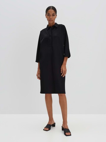Someday - Vestido camisero 'Quirve' en negro: frente