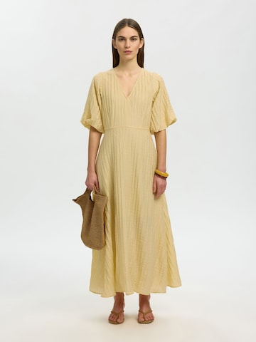 SELECTED Kleid in Gelb