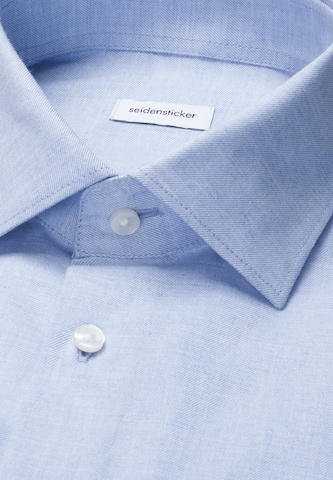 Coupe slim Chemise business SEIDENSTICKER en bleu
