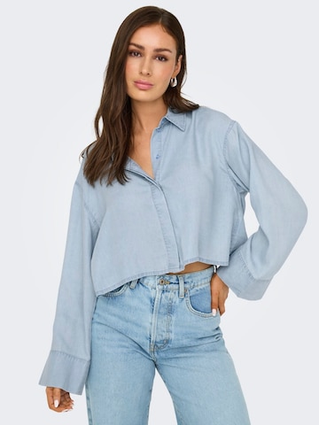 ONLY Bluse 'ONLCHARIS' in Blau