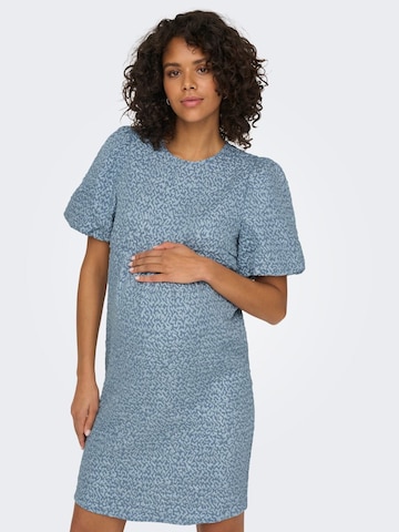Only Maternity Cocktail Dress in Blue: front