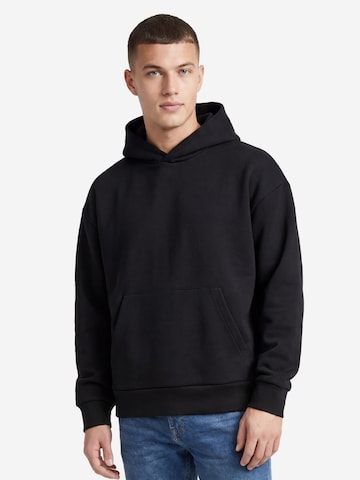Felpa 'JJEBarron' di JACK & JONES in nero: frontale