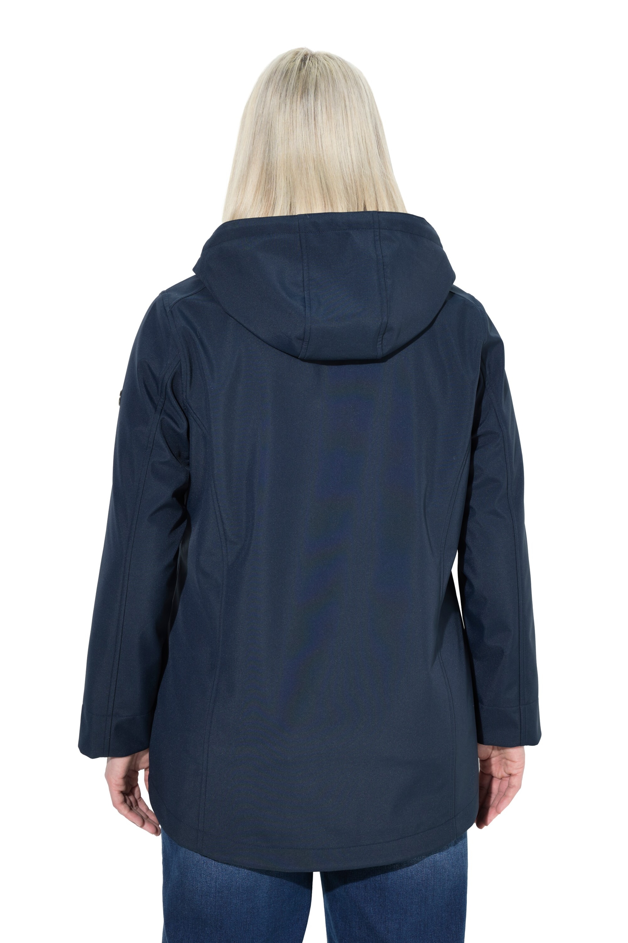 Ulla Popken Between-Season Jacket in Blue