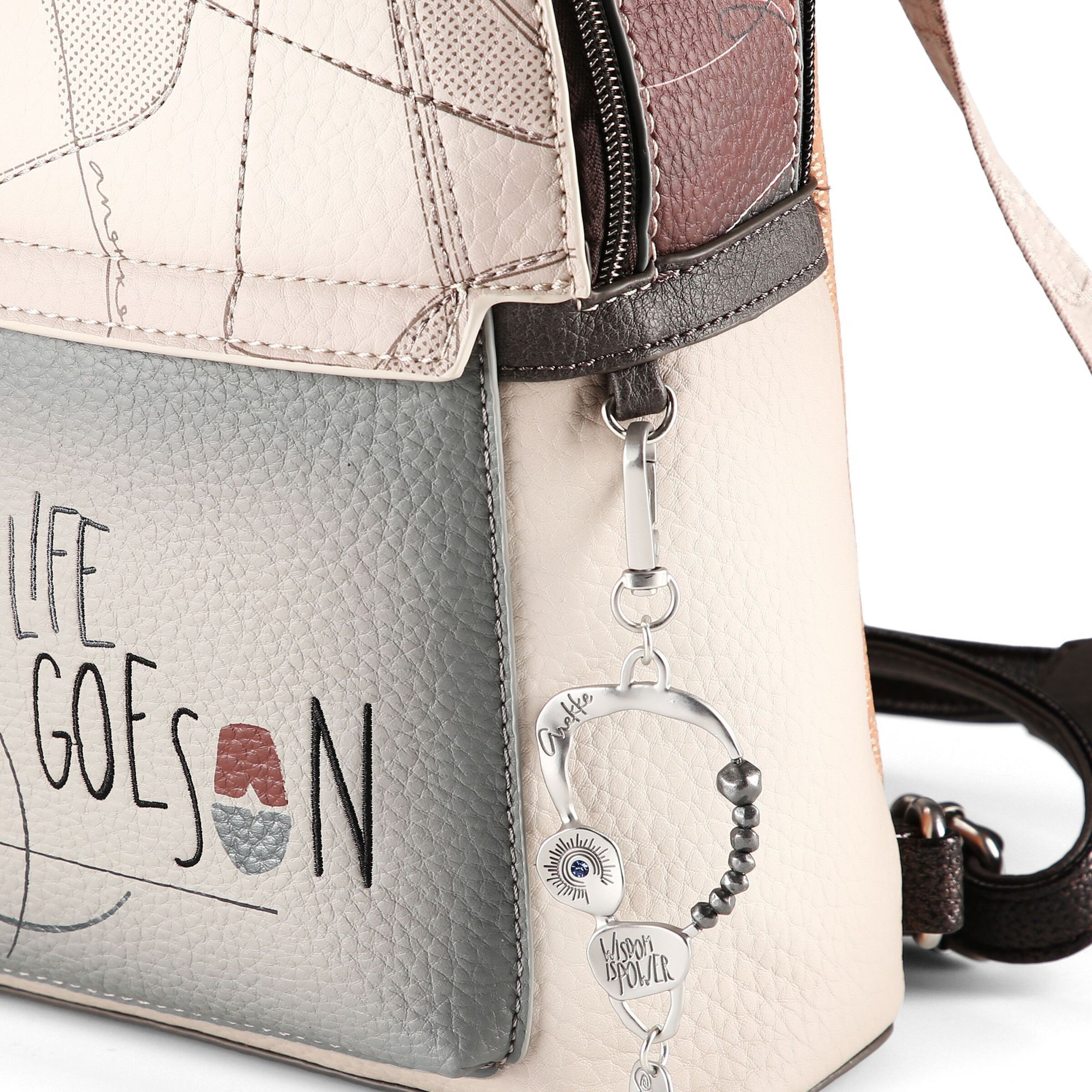 Anekke Backpack 'Auralis City' in Mixed colors