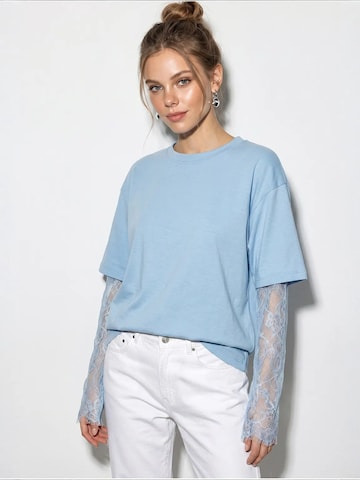 Bianco Lucci Särk 'T-Shirts', värv sinine
