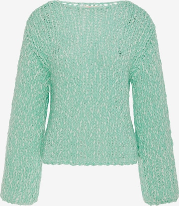 IZIA - Jersey en verde: frente