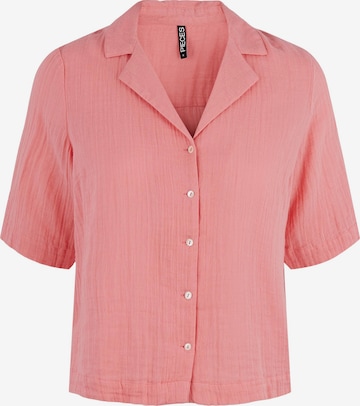 PIECES Bluse 'Stina' in Pink: predná strana