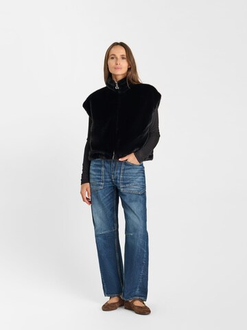 Gilet 'FAUVE' Le Temps Des Cerises en noir
