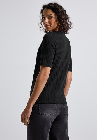 STREET ONE Shirt in Black