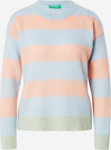 UNITED COLORS OF BENETTON Sweater in Orange: front