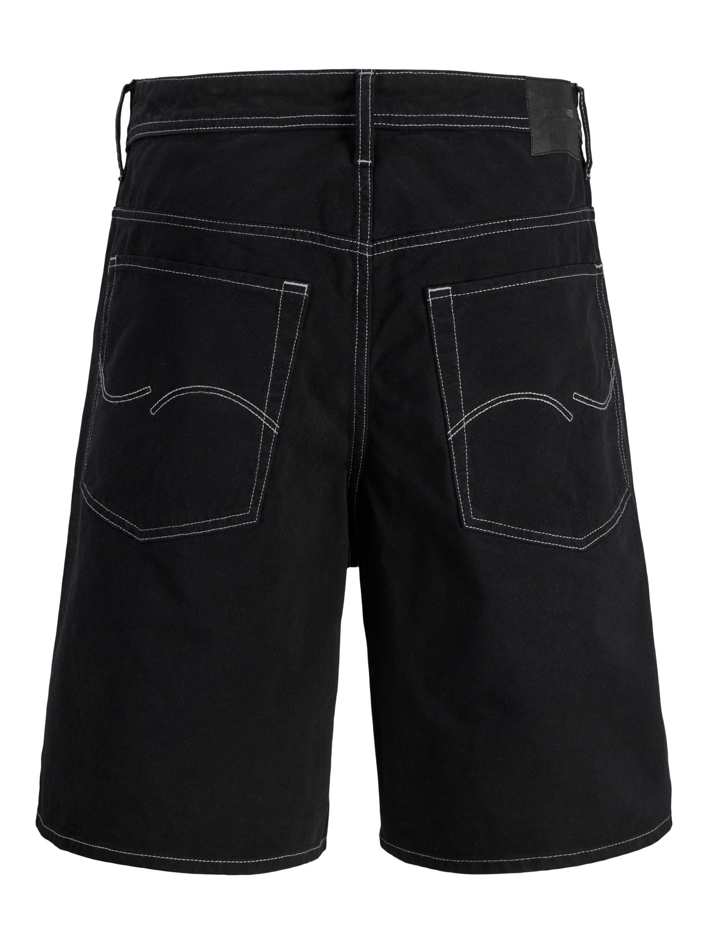 JACK & JONES Baggy Shorts in Schwarz