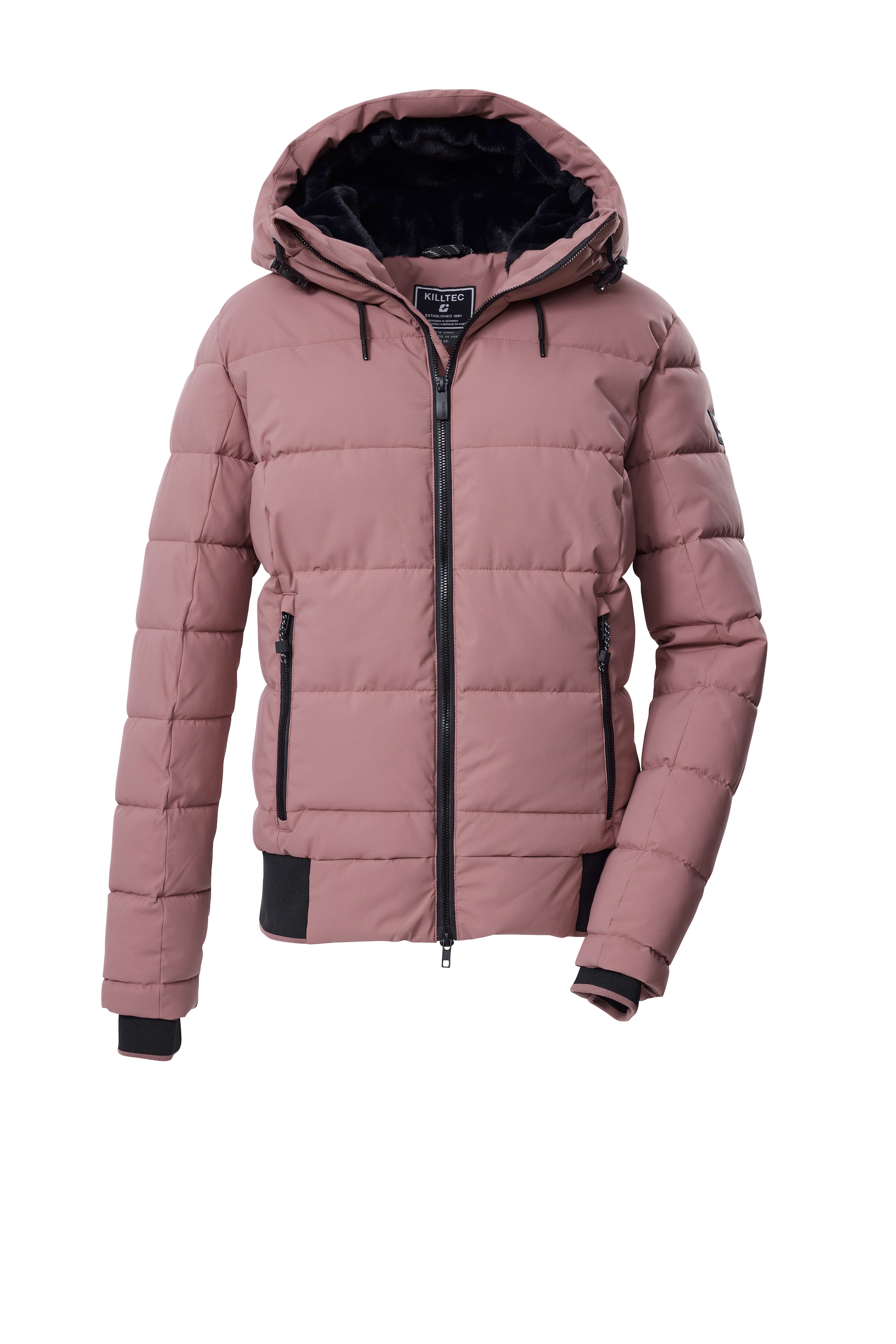KILLTEC Outdoorjacke in Pink: Vorderseite