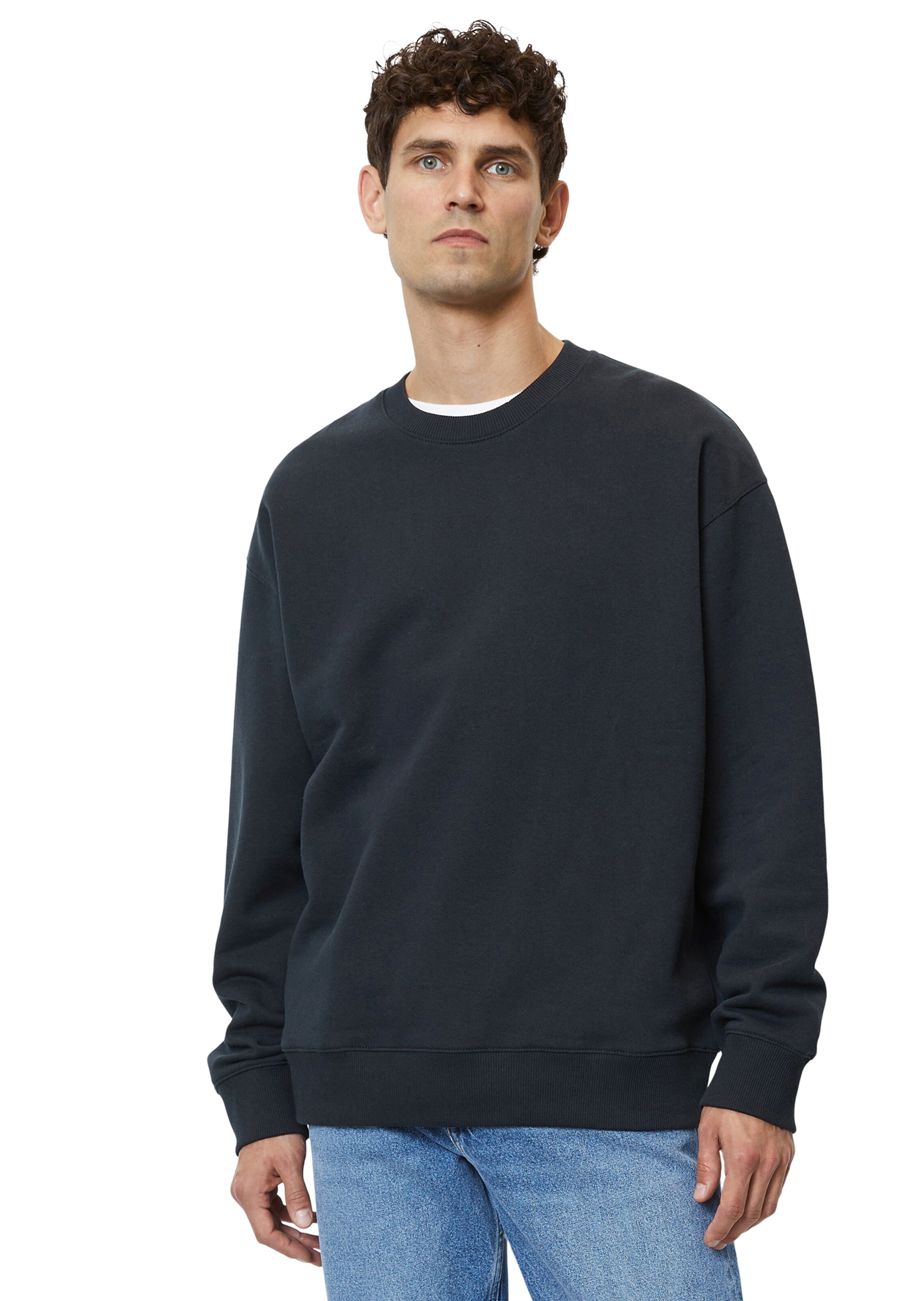 Marc O'Polo Sweatshirt in Blau: Vorderseite