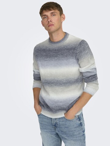 Only & Sons Trui 'ONSTimber' in Grijs