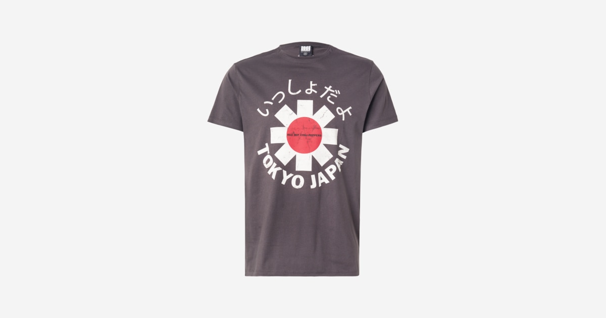 Tokyo Laundry T-shirt à col rond en coton Motif coucher de soleil tropical - Rose - Large Tokyo Laundry T-shirt à col rond en coton Motif coucher de soleil tropical - Rose - Large