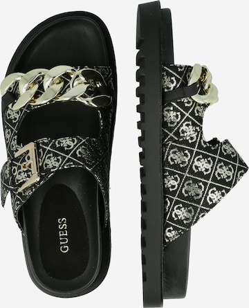 GUESS - Sapato aberto 'Fatema' em preto