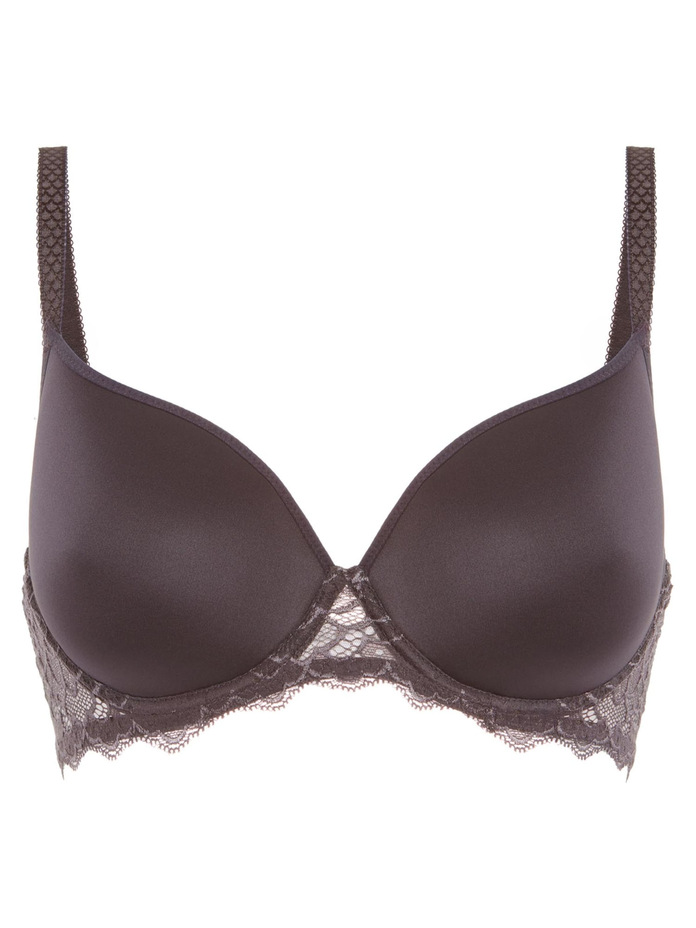 Simone Perele T-shirt Bra 'Caresse' in Grey: front