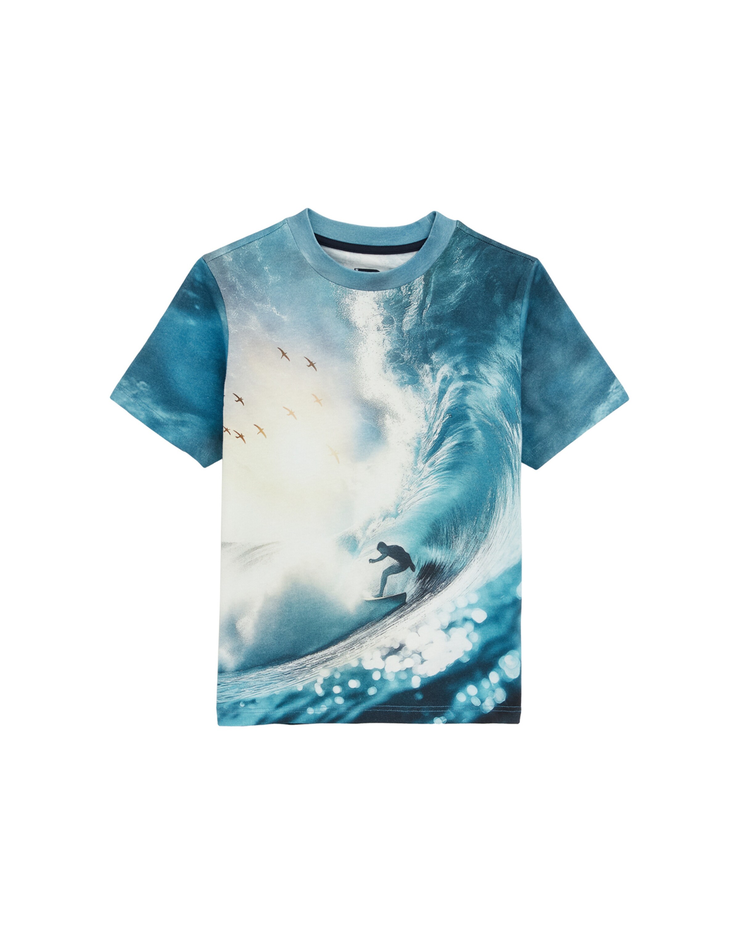 Maglietta di WE Fashion in blu: frontale