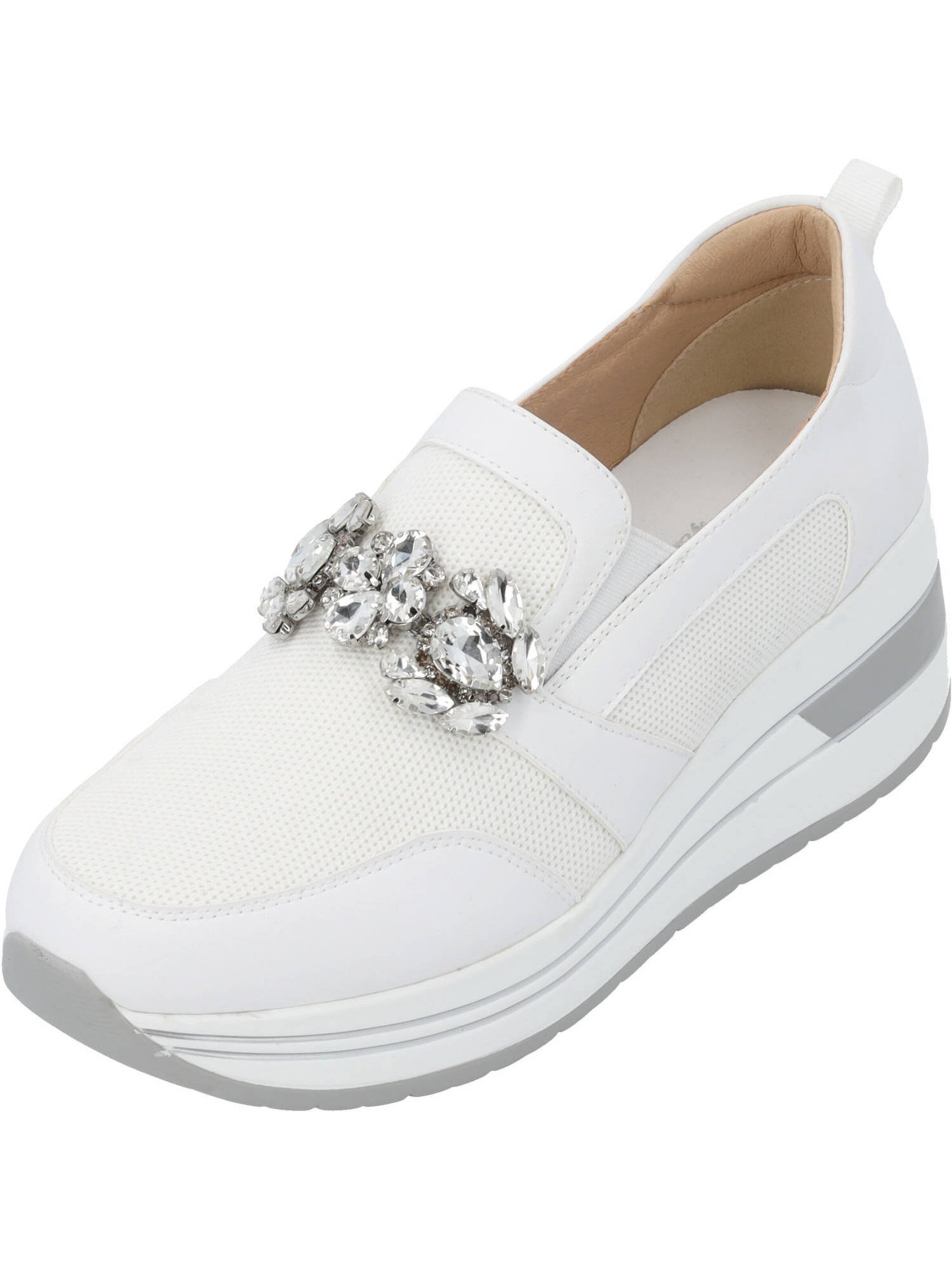 Palado by Sila Sahin Slipper 'Everis' in Weiß: Vorderseite